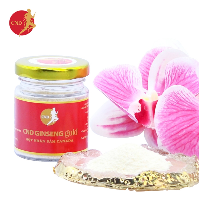 Bôt Nhân Sâm CND GINSENG GOLD SET (2 HỦ)