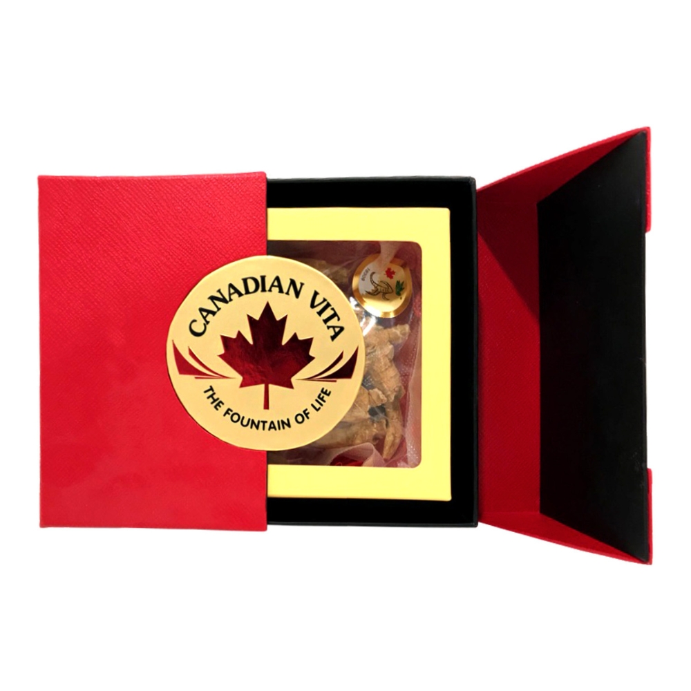 Nhân Sâm Củ Khô Canadian Vita Ginseng Roots (200g)